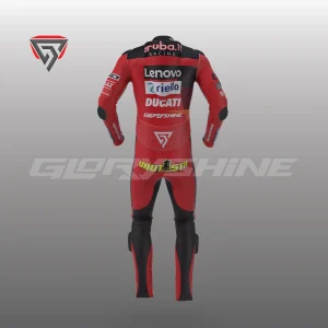 Alvaro Bautista Leather Suit Ducati Aruba.it WSBK Suit 2023 Back 3D
