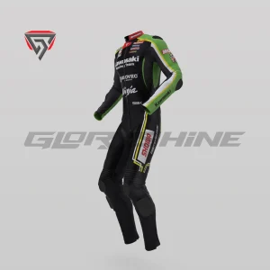 Axel Bassani Leather Suit Kawasaki Racing Team WSBK 2024 Side 3D