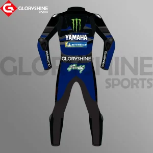 Franco Morbidelli Motorcycle Suit Monster Energy MotoGP 2023 Back