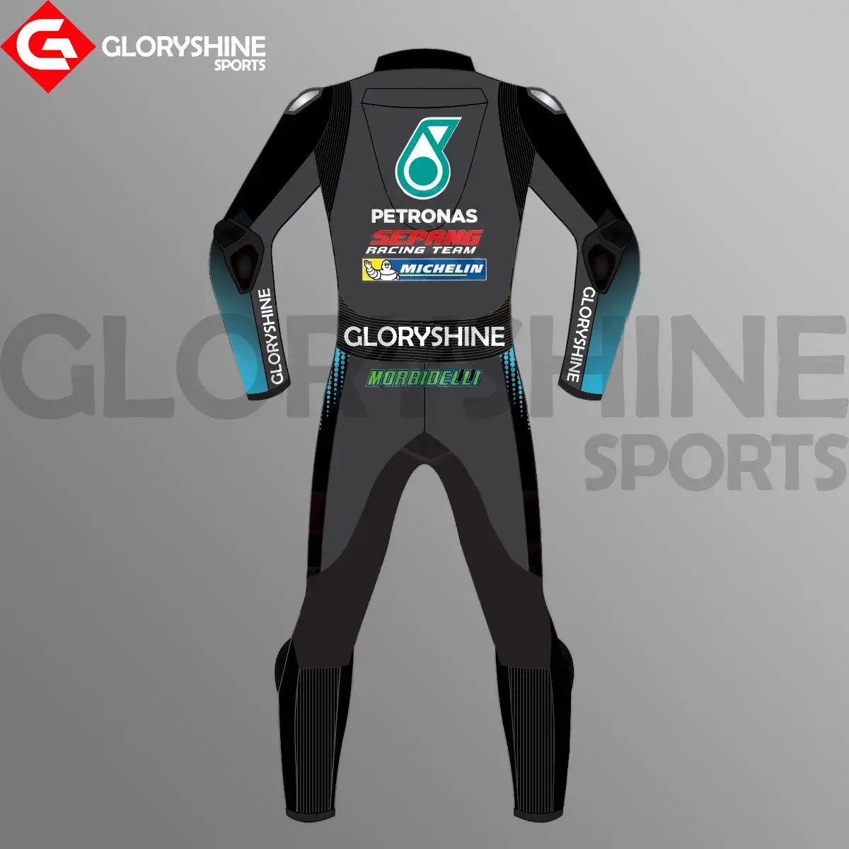 Franco Morbidelli Race Suit Petronas Yamaha MotoGP 2021 Back