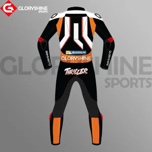 Jack Miller Motorbike Suit Winter Test Suit 2023 Back