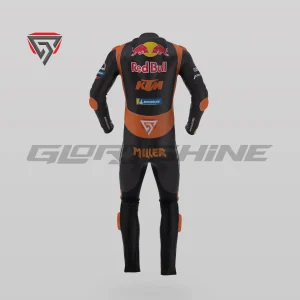 Jack Miller Racing Suit Red Bull KTM Factory Racing MotoGP 2024 Back 3D