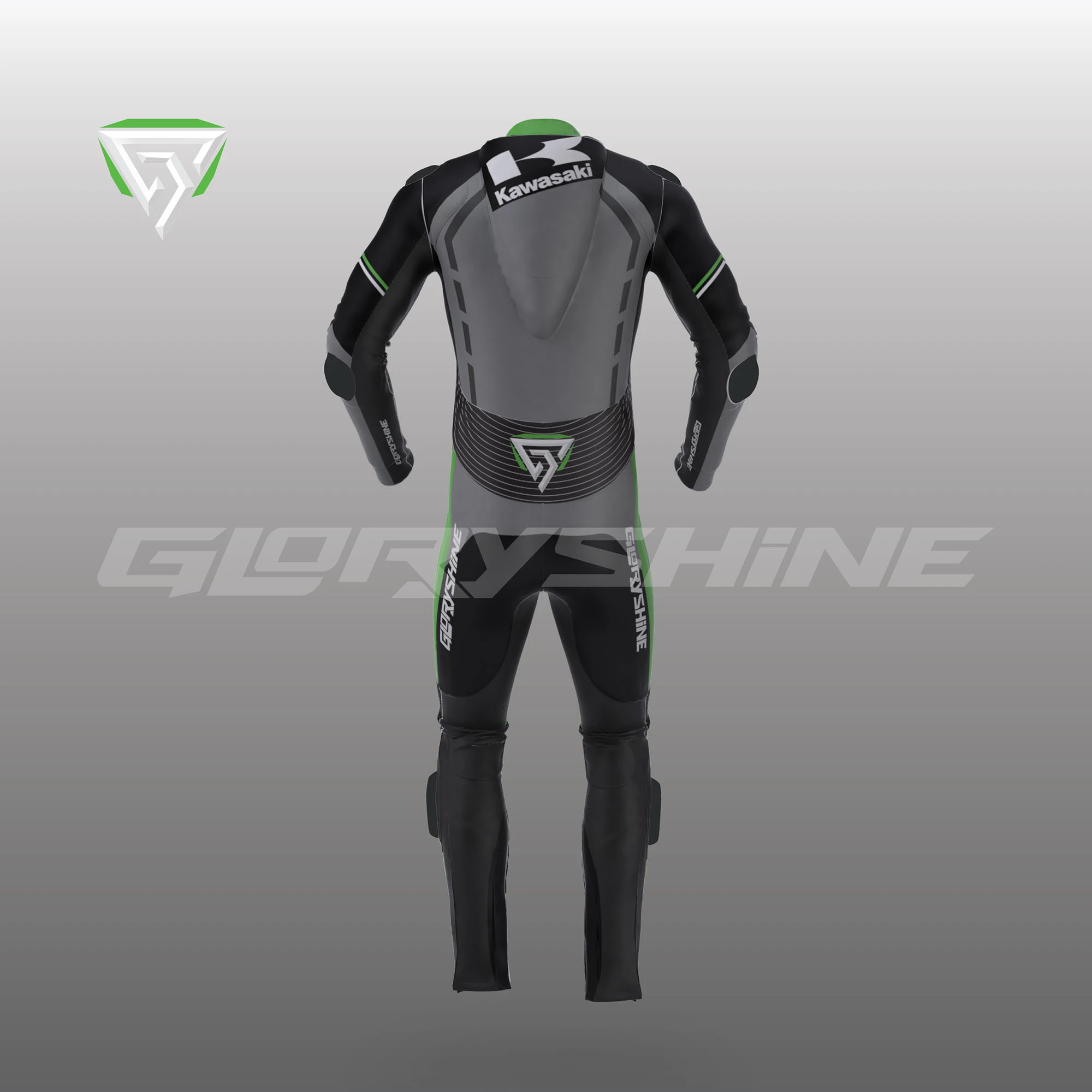 Kawasaki ZX-10R Race Suit Back 3D