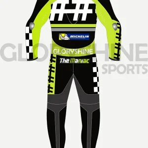 Andrea Iannone Jerez Test 2018 Leather Racing Suit Back