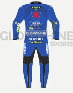 Andrea Iannone Racing Suit Team Suzuki Ecstar MotoGP 2018 Back