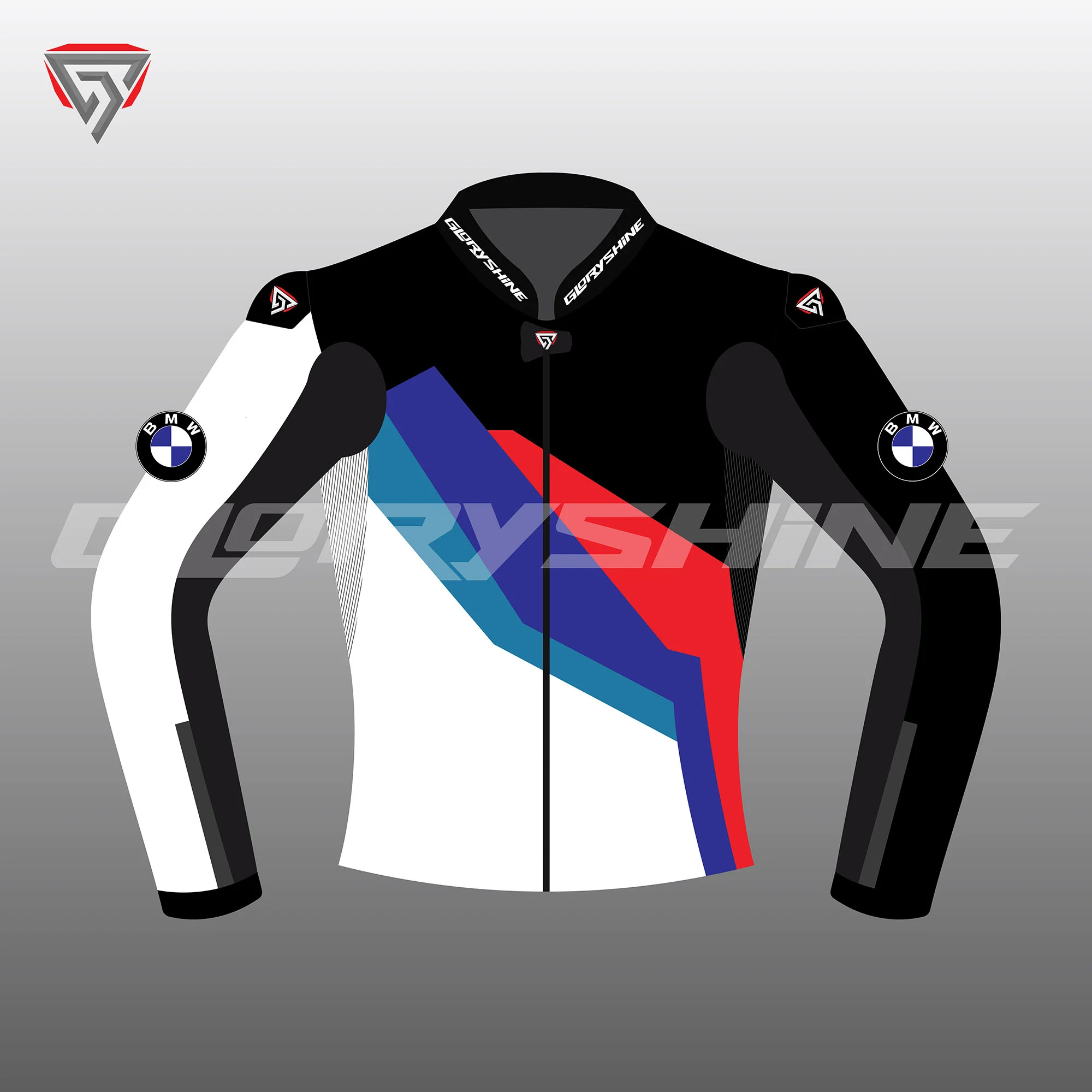 BMW Motorcycle Jacket Front 2D