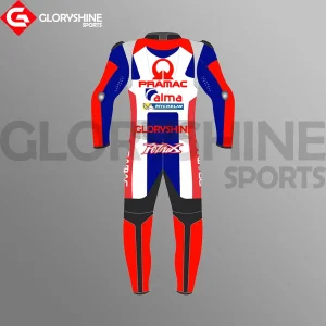 Danilo Petrucci Leather Suit Ducati Pramac MotoGP 2018 Back
