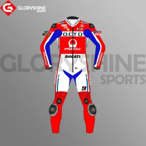 Danilo Petrucci Racing Suit Ducati Octo Pramac MotoGP 2017 Front