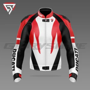 Ducati Corse K1 Jacket Front 3D