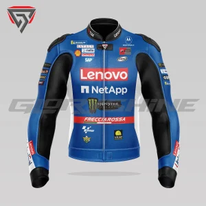 Francesco Bagnaia Motorcycle Jacket Ducati Lenovo Team MotoGP Italy 2024 Front 3D