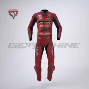 Francesco Bagnaia Motorcycle Suit Ducati Lenovo Team MotoGP 2024 Front 3D