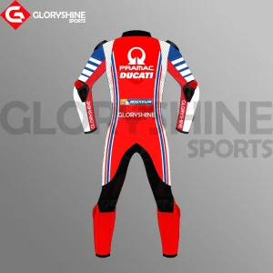 Francesco Bagnaia Race Suit Ducati Pramac MotoGP 2020 Back
