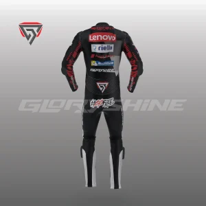 Francesco Bagnaia Winter Test Suit Ducati Lenovo MotoGP 2023 Back 3D