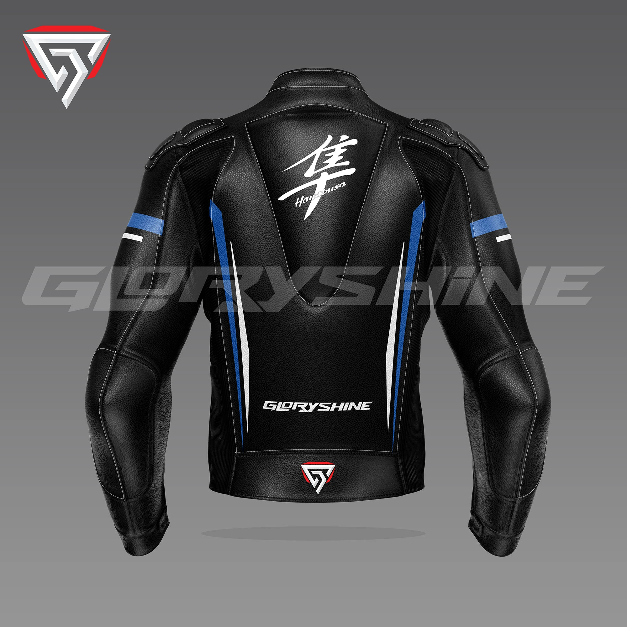 Hayabusa Custom Jacket Back 3D