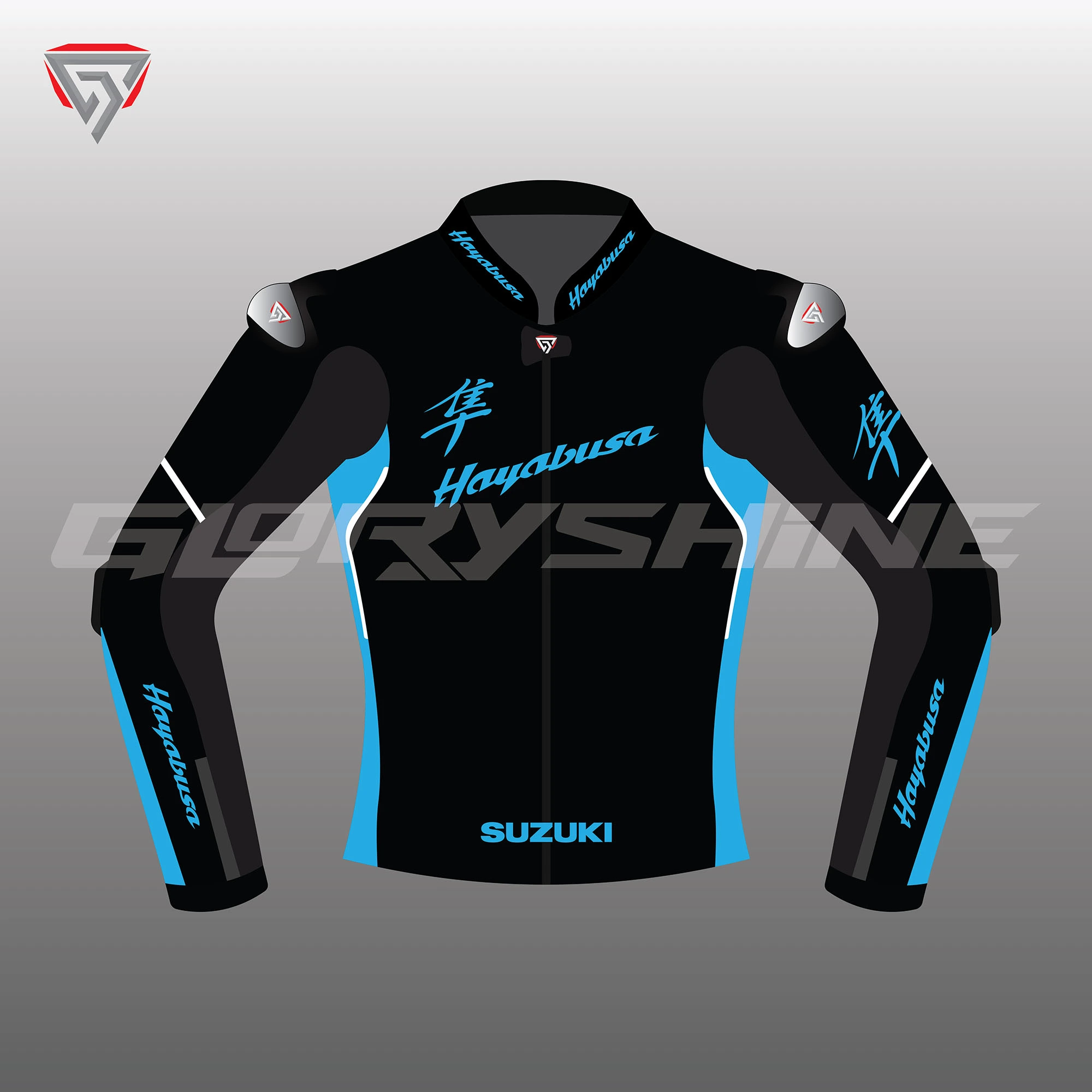 Hayabusa Racing Bike Jacket Front 2D