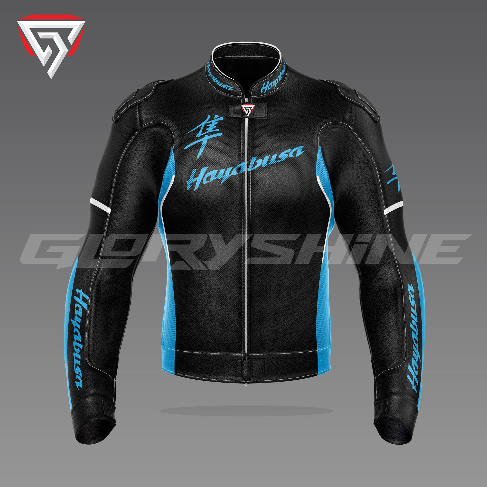 Hayabusa Racing Bike Jacket Front 3D