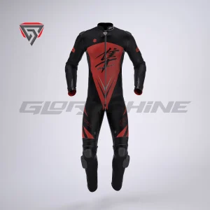 Hayabusa Red Racing Suit Front 3D