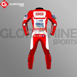 Jorge Lorenzo Racing Suit Ducati Flexbox MotoGP 2017 Back