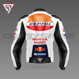 Marc Marquez Racing Jacket Honda Repsol MotoGP 2018 Back 3D