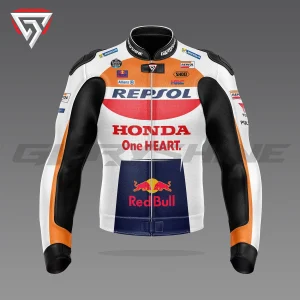 Marc Marquez Racing Jacket Honda Repsol MotoGP 2018 Front 3D