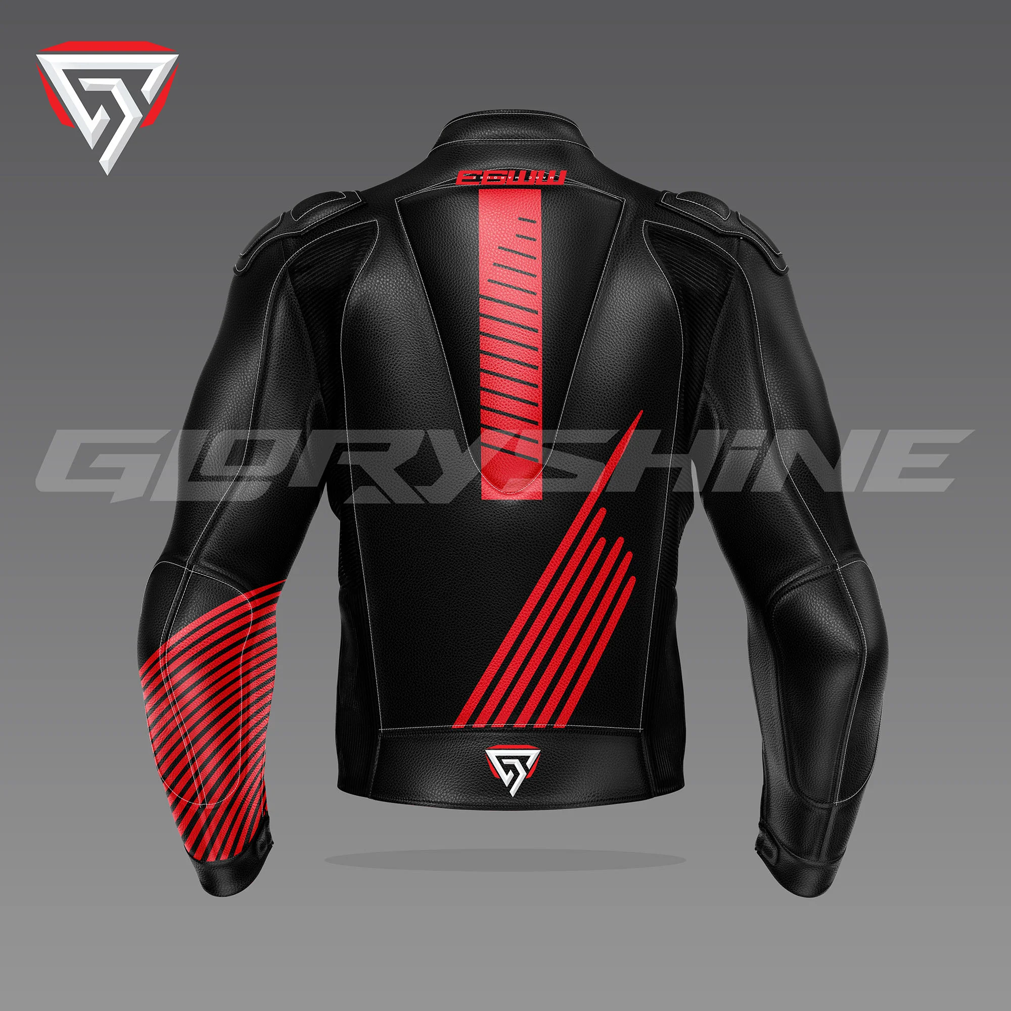 Marc Marquez Winter Test Jacket Repsol Honda MotoGP 2024 Back 3D