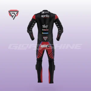 Maverick Vinales Racing Suit Aprilia Racing Team MotoGP 2024 Back 3D