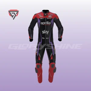 Maverick Vinales Racing Suit Aprilia Racing Team MotoGP 2024 Front 3D
