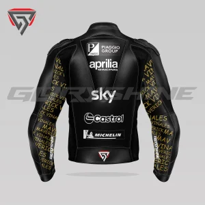 Maverick Vinales Winter Test Jacket Aprilia Race Team MotoGP 2024 Back 3D