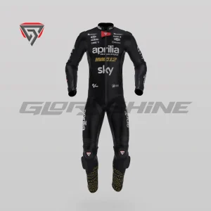 Maverick Vinales Winter Test Suit Aprilia Race Team MotoGP 2024 Front 3D