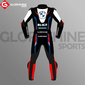 Michael Van Der Mark Leather Suit BMW Motorrad WSBK 2023 Back