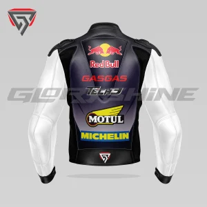 Pedro Acosta Motorbike Jacket Red Bull KTM GP75 MotoGP British 2024 Back 3D