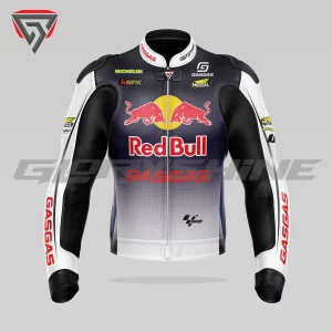 Pedro Acosta Motorbike Jacket Red Bull KTM GP75 MotoGP British 2024 Front 3D