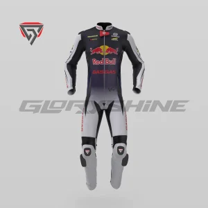 Pedro Acosta Motorbike Suit Red Bull KTM GP75 MotoGP British 2024 Front 3D
