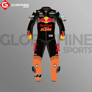 Pol Espargaro Leather Suit KTM Red Bull MotoGP 2018 Front