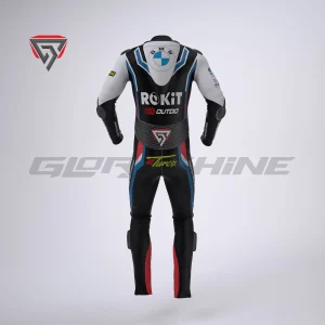 Toprak Razgatlioglu Motorcycle Suit ROKiT BMW Motorrad Team WSBK 2024 Back 3D