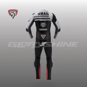 Jonathan Rea Leather Racing Suit Yamaha Winter Test WSBK 2023 Back 3D Jonathan Rea Leather Racing Suit Yamaha Winter Test WSBK 2023 Back 3D