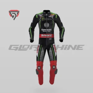 Jonathan Rea Racing Suit Kawasaki Motocard WSBK 2019 Front 3D
