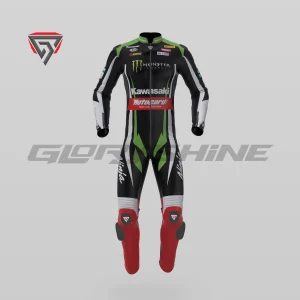 Jonathan Rea WSBK Suit Kawasaki Ninja Motocard WSBK 2017 Front 3D