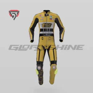 Andrea Iannone Leather Race Suit Team GoEleven WSBK 2024 Front 3D