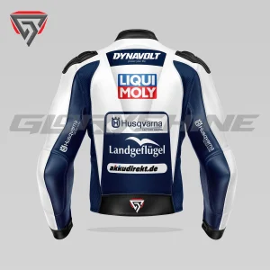 Collin Veijer Motorcycle Jacket Liqui Moly Husqvarna Intact GP Moto3 2024 Back 3D