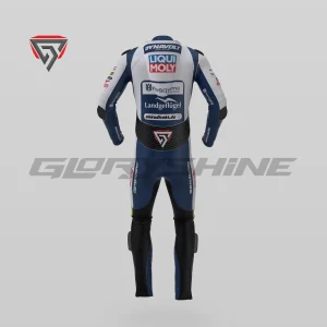 Collin Veijer Motorcycle Suit Liqui Moly Husqvarna Intact GP Moto3 2024 Back 3D