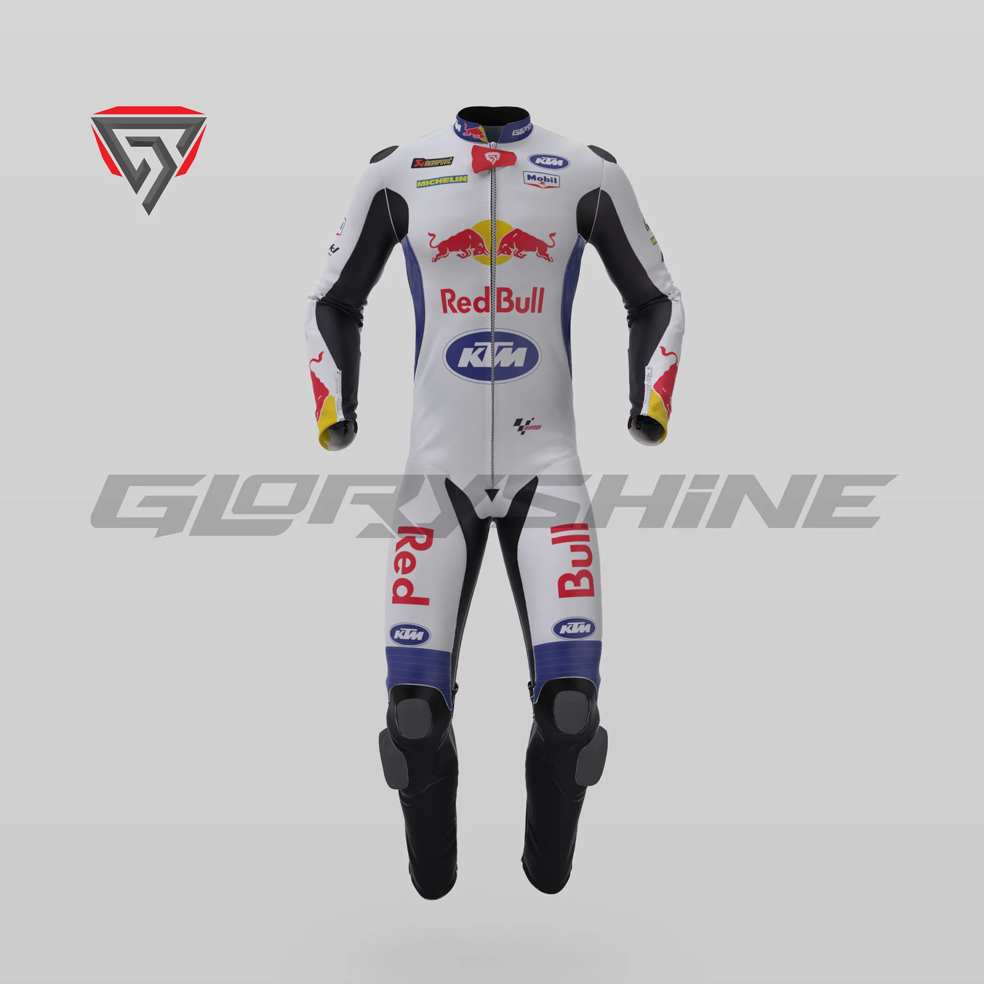 Jack Miller Race Suit Red Bull KTM Factory GP75 MotoGP British 2024 Front 3D