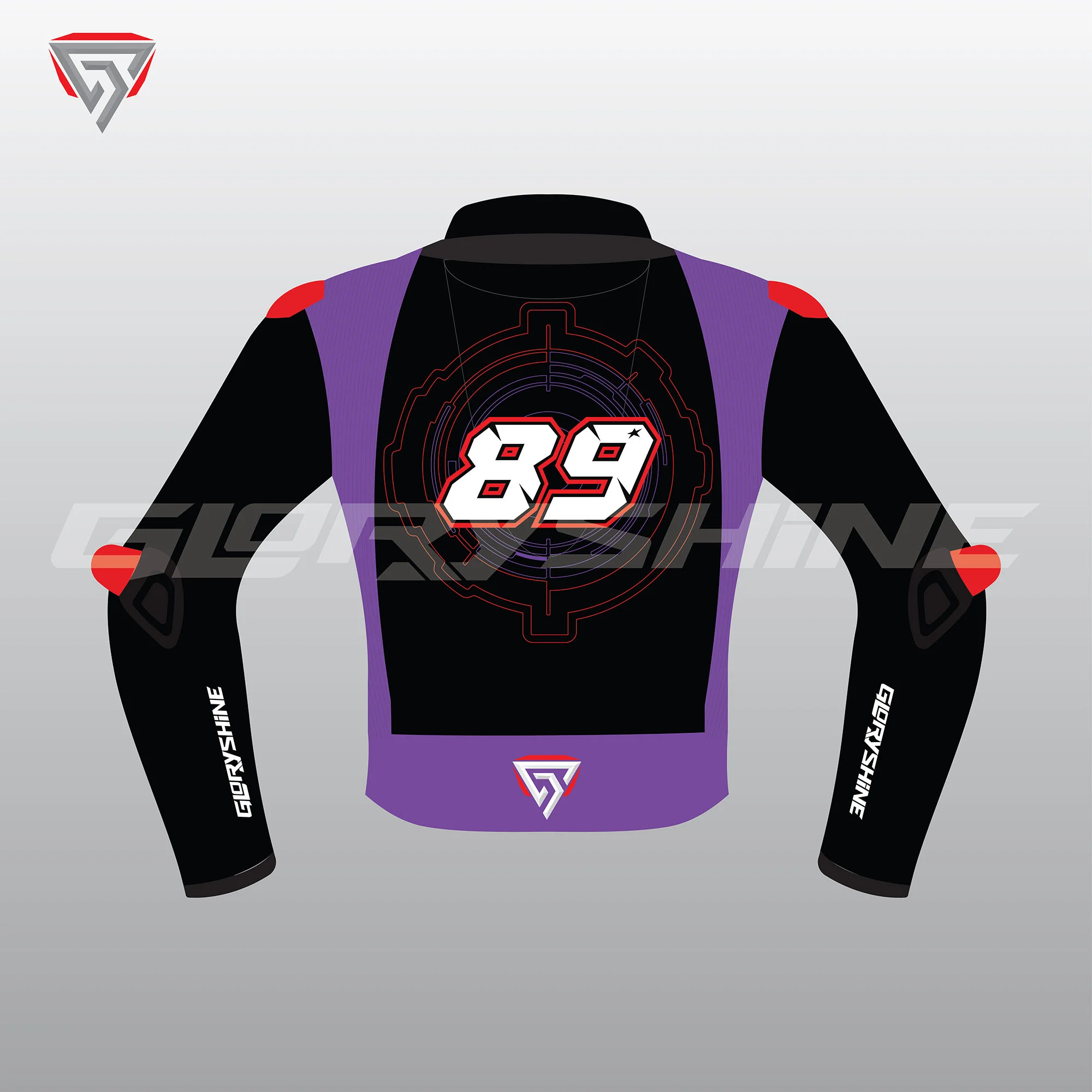 Jorge Martin Winter Test Jacket Aprilia Racing MotoGP 2025 Back 2D