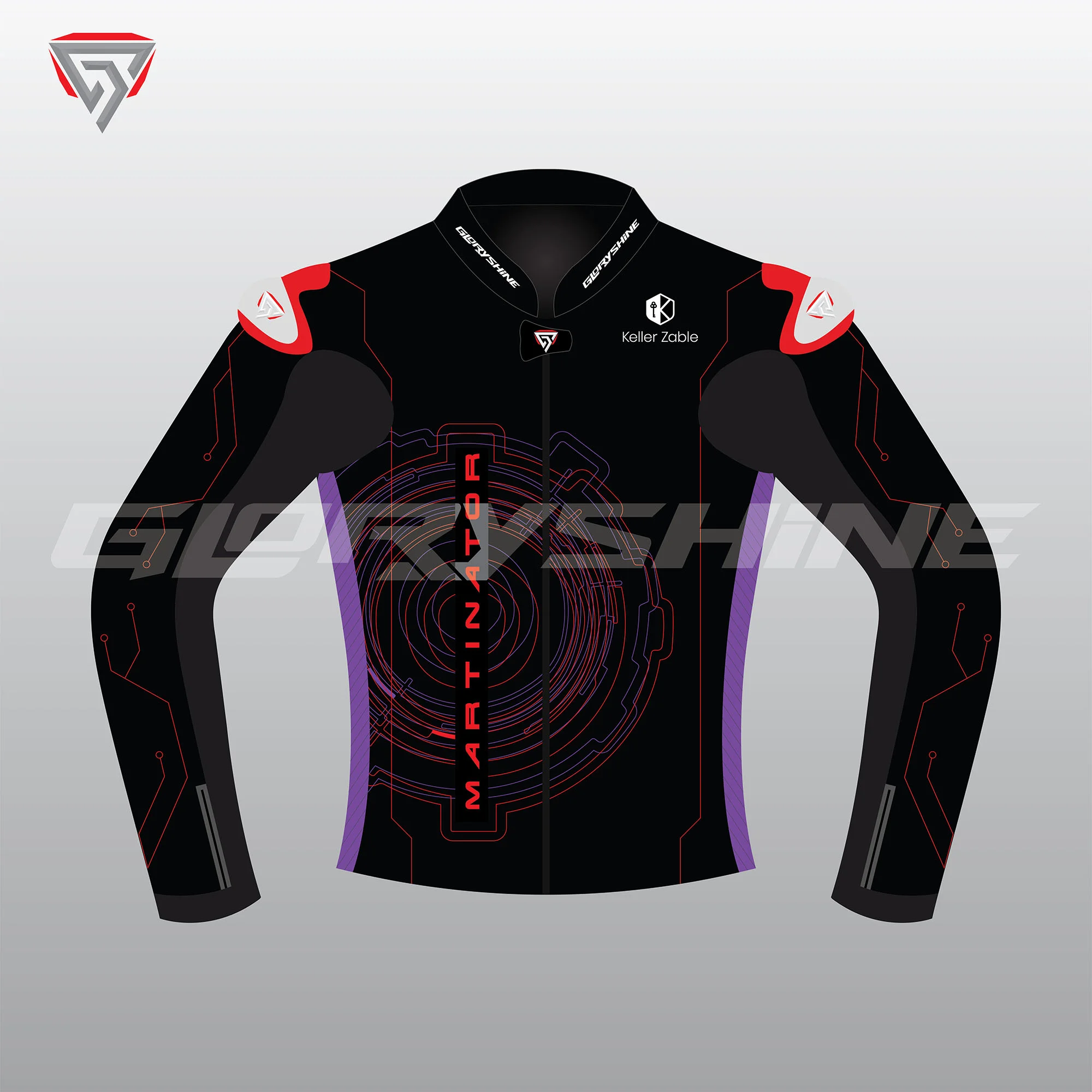 Jorge Martin Winter Test Jacket Aprilia Racing MotoGP 2025 Front 2D