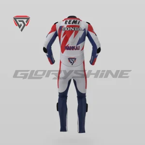 Michael Doohan Motorcycle Leather Race Suit Back 3D