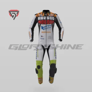 Valentino Rossi Motorbike Suit Team Repsol Honda MotoGP 2003 Front 3D