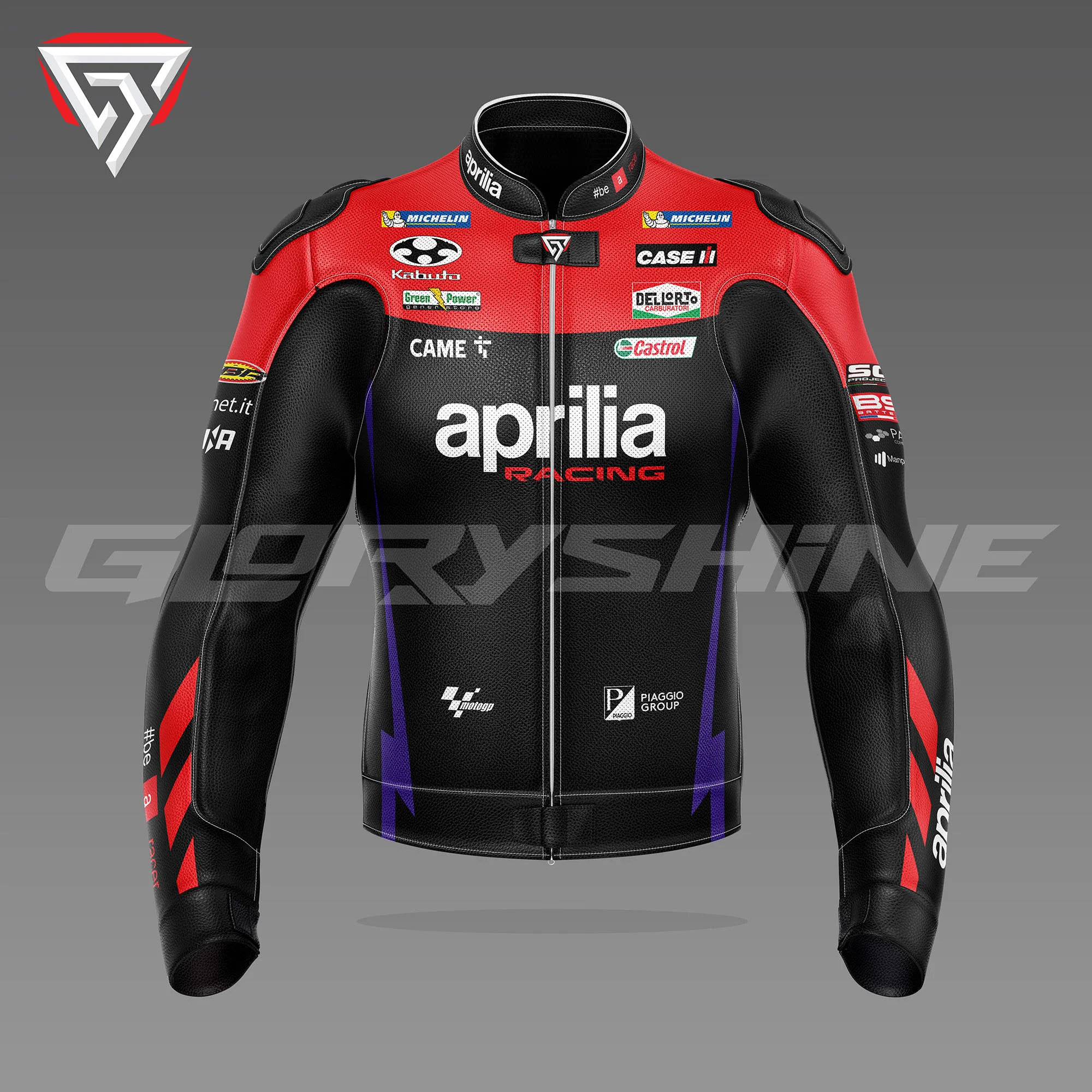 Aleix Espargaro Motorbike Jacket Aprilia Racing MotoGP 2024 Front 3D