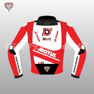 Alex Lowes Motorcycle Jacket Bimota by Kawasaki Team WSBK 2025 Back 2D