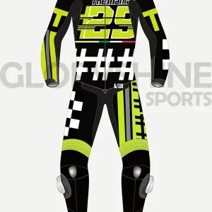 Andrea Iannone Jerez Test 2018 Leather Racing Suit Front
